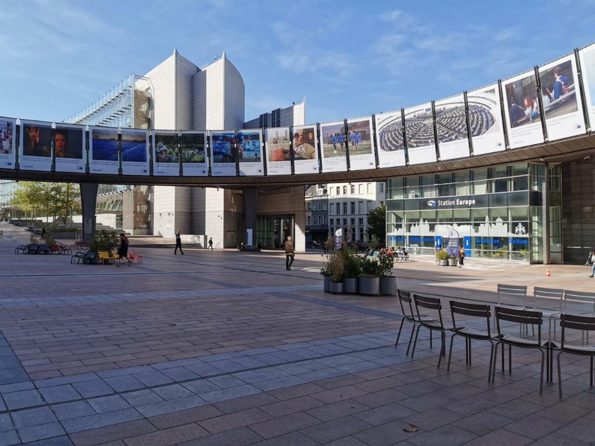Cosy Europarlament Apartment บรัสเซลส์ ภายนอก รูปภาพ